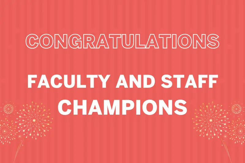 LDW-CONGRATS FACULTY